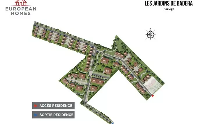 Programme immobilier neuf Les Jardins de Badera à Baziège