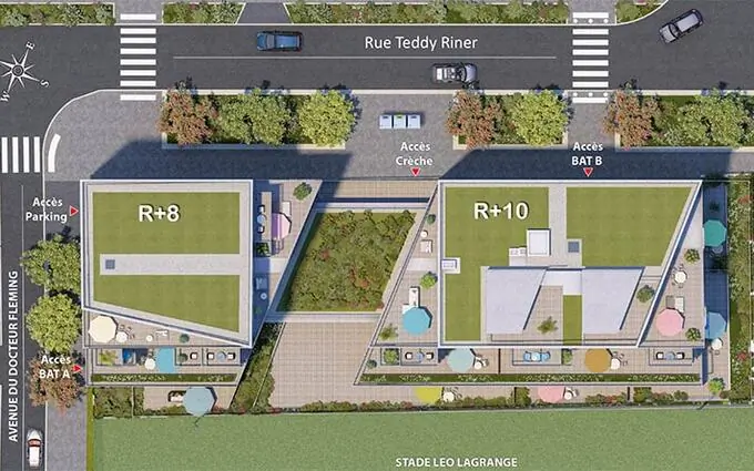 Programme immobilier neuf Olympea à Asnières-sur-Seine