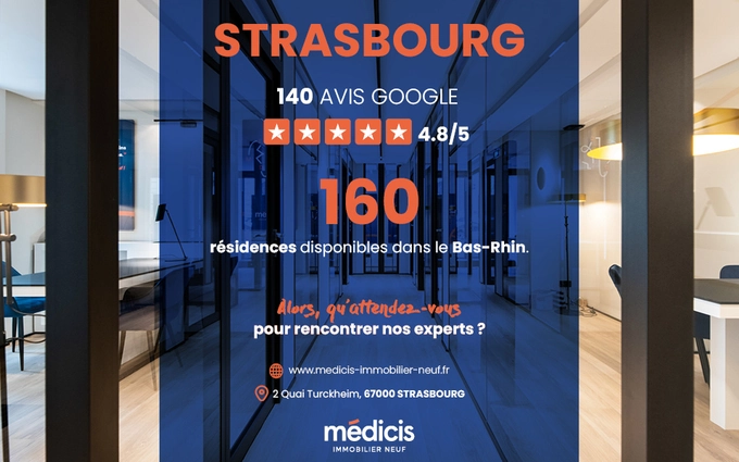 Programme immobilier neuf Strasbourg tram Schluthfeld à 2min à pied à Strasbourg