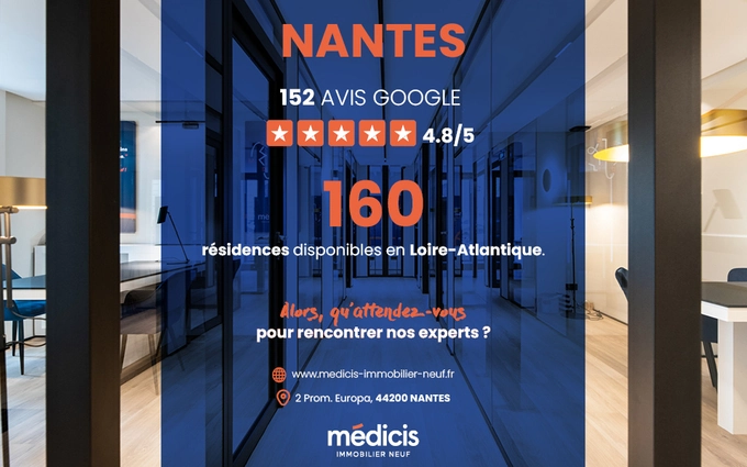 Programme immobilier neuf Nantes coeur quartier le Landreau à Nantes