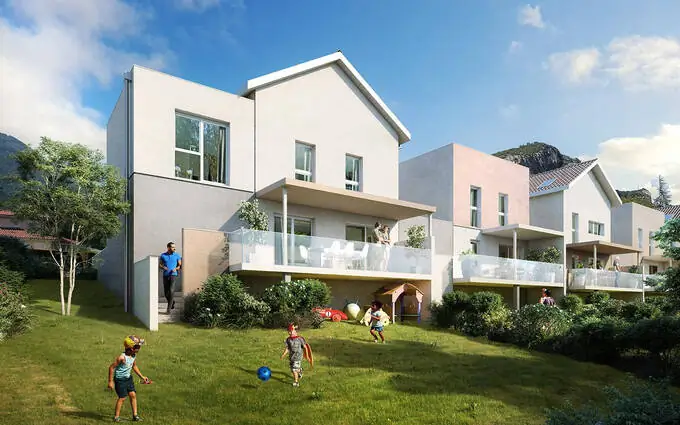 Programme immobilier neuf Claix esprit village à 10 min de Grenoble à Claix