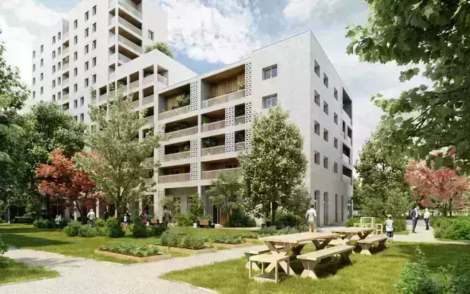 Programme immobilier neuf L'Îlot Jardin - Villa d'Este à Lyon 7ème