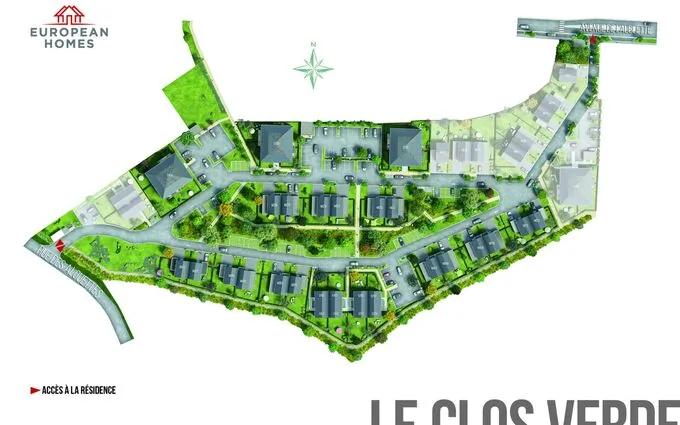 Programme immobilier neuf Le Clos Verde à Quévert