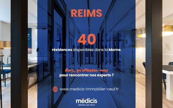 Programme immobilier neuf Reims à 600m de la Gare à Reims