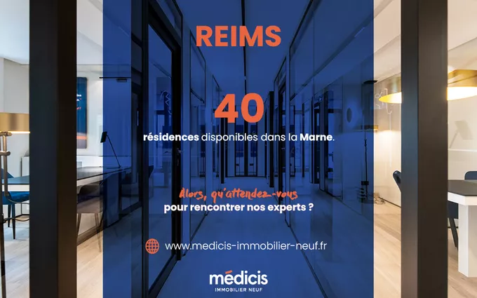 Programme immobilier neuf Reims proche commodités et coeur de ville à Reims