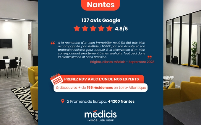 Programme immobilier neuf Nantes réhabilitation exceptionnelle en plein centre ville à Nantes