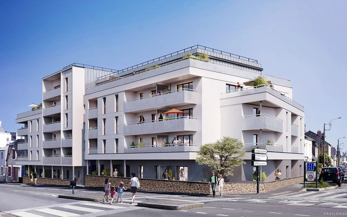 Programme immobilier neuf Rennes carrefour des Quatre Banques à Rennes