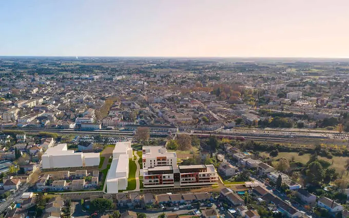 Programme immobilier neuf Lunel proche de la gare TER de la ville à Lunel