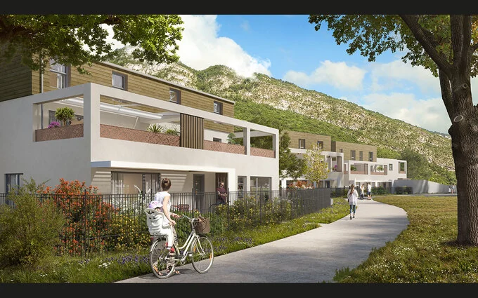 Programme immobilier neuf Voreppe quartier de l'Hoirie à 20 min de Grenoble à Voreppe