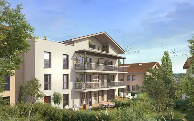 Programme immobilier neuf Collonges-sous-Salève secteur résidentiel à Collonges-sous-Salève