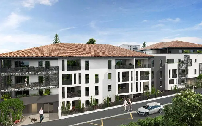 Programme immobilier neuf Anglet à 400m de l'école Justin Larrebat à Anglet