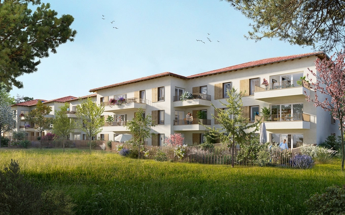 Programme immobilier neuf La Taillan-Médoc cadre champêtre à 25 min de Bordeaux à Le Taillan-Médoc