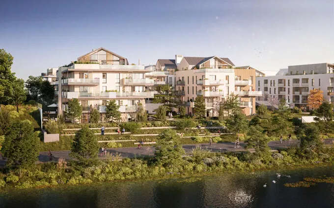 Programme immobilier neuf Contemplation - les berges d'houlippe à Orléans