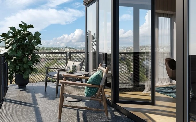 Programme immobilier neuf Nantes éco quartier sur l'île de Nantes à Nantes