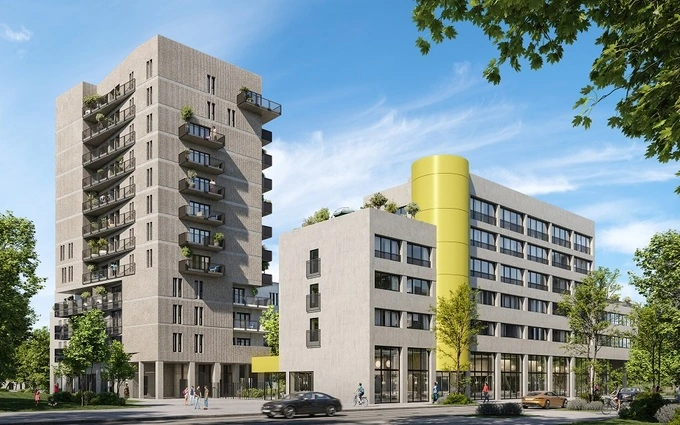 Programme immobilier neuf Nantes éco quartier sur l'île de Nantes à Nantes