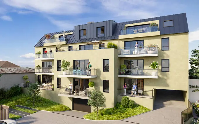 Programme immobilier neuf Caen résidence à taille humaine proche quartier Beaulieu à Caen