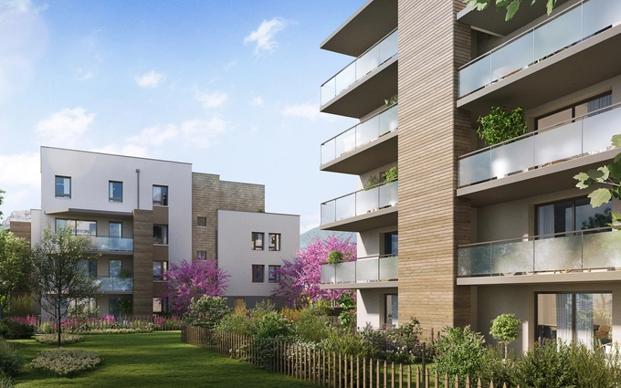 Programme immobilier neuf Meylan à 300m du parc du Bruchet à Meylan