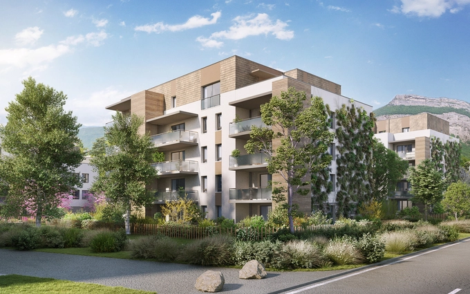 Programme immobilier neuf Meylan à 300m du parc du Bruchet à Meylan