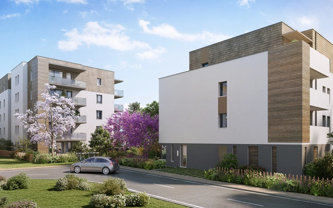 Programme immobilier neuf Meylan à 300m du parc du Bruchet à Meylan