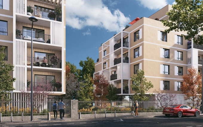 Programme immobilier neuf Union square à Lyon 8ème