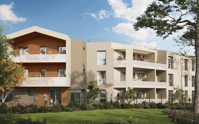 Programme immobilier neuf Jardin prive à Rillieux-la-Pape