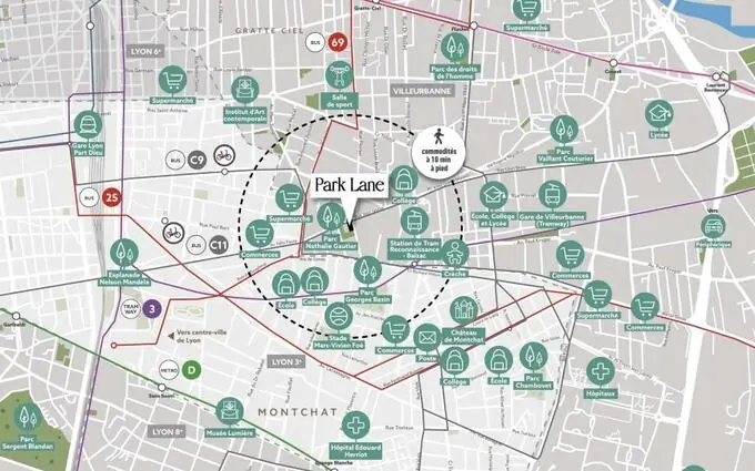 Programme immobilier neuf Park lane à Villeurbanne