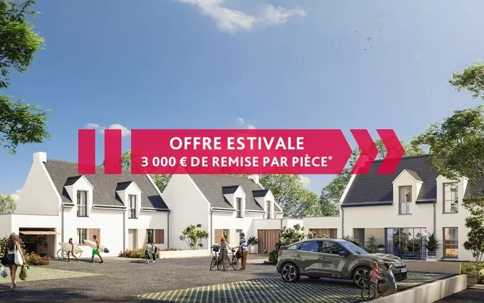 Programme immobilier neuf Fleur ocean - maisons à Erdeven (56410)