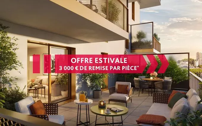 Programme immobilier neuf Côté patio à Lorient (56100)