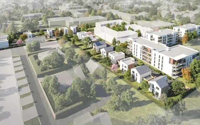 Programme immobilier neuf L'ecrin des ormes - maisons à Ploemeur