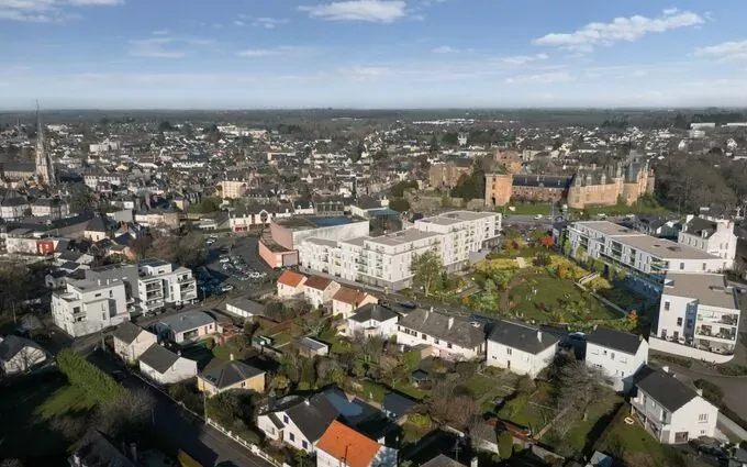 Programme immobilier neuf CHATEAUBRIANT - LES JARDINS DU CHATEAU - Résidence Seniors - LMNP à Châteaubriant