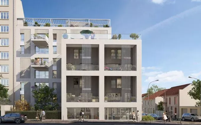 Programme immobilier neuf Villa cristal à Lyon 4ème