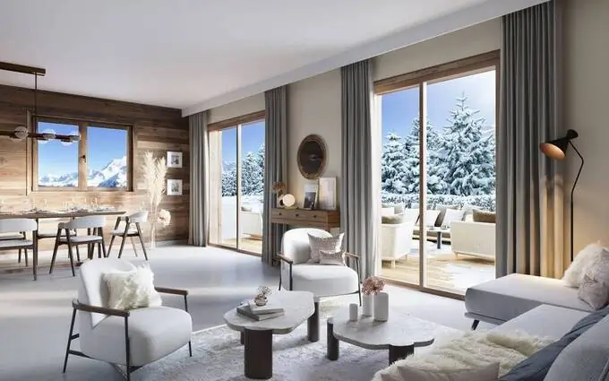 Programme immobilier neuf Les Balcons du Mont Blanc à Saint-Gervais-les-Bains