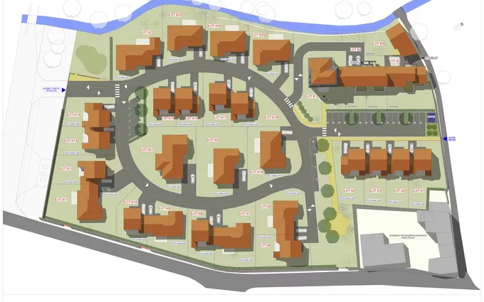 Programme immobilier neuf Le parc du chateau à Villebois