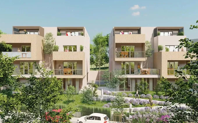 Programme immobilier neuf Nîmes quartier Nord-Est résidence intimiste proche commerces à Nîmes (30000)