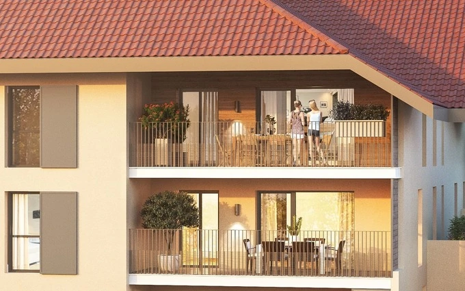 Programme immobilier neuf Épagny Metz-Tessy à 10 min de route du lac d'Annecy à Épagny