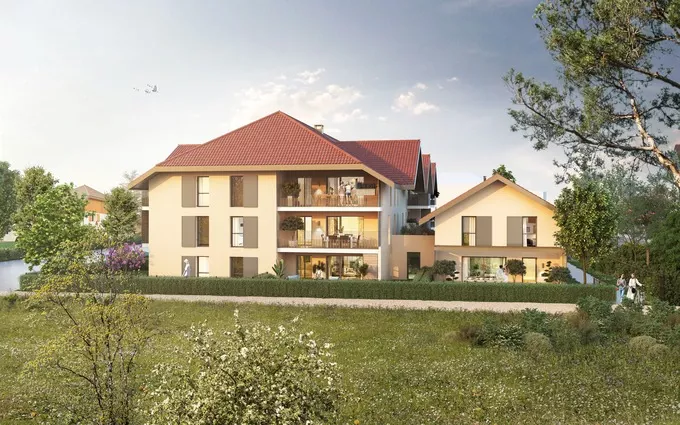 Programme immobilier neuf Épagny Metz-Tessy à 10 min de route du lac d'Annecy à Épagny