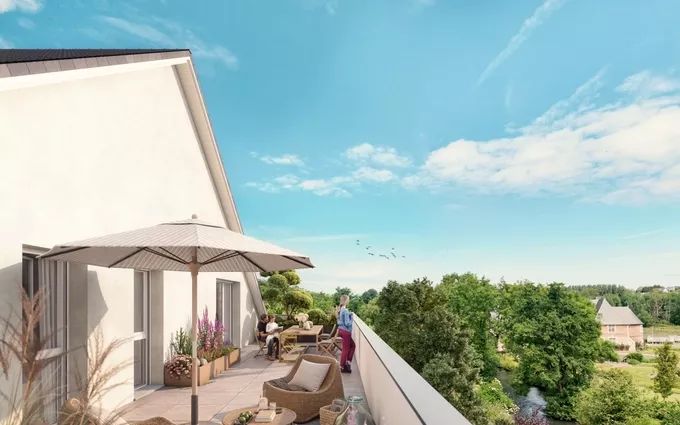 Programme immobilier neuf Les balcons du manoir à Criel-sur-Mer (76910)