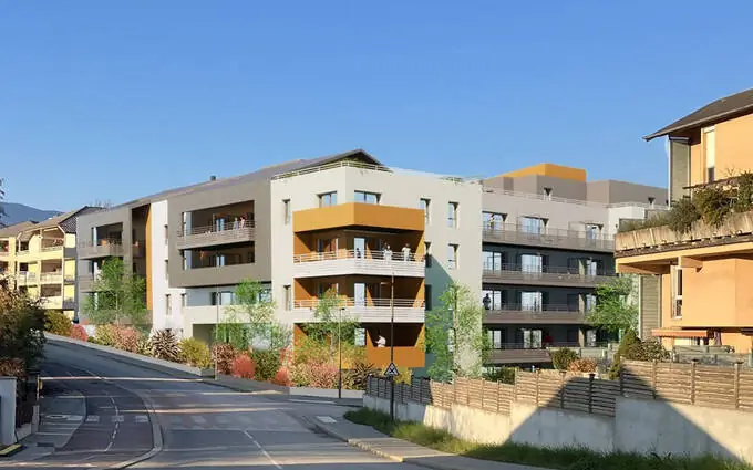 Programme immobilier neuf Cognin quartier connecté à 800m du Parc au Forezan à Cognin