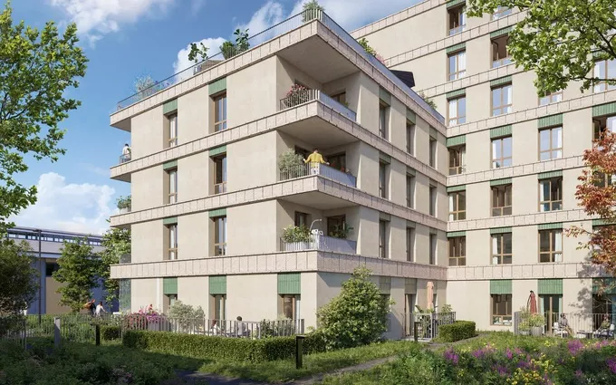 Programme immobilier neuf Passerelle du chemin vert à Aubervilliers