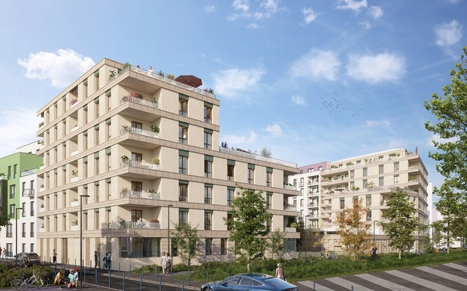 Programme immobilier neuf Passerelle du chemin vert à Aubervilliers