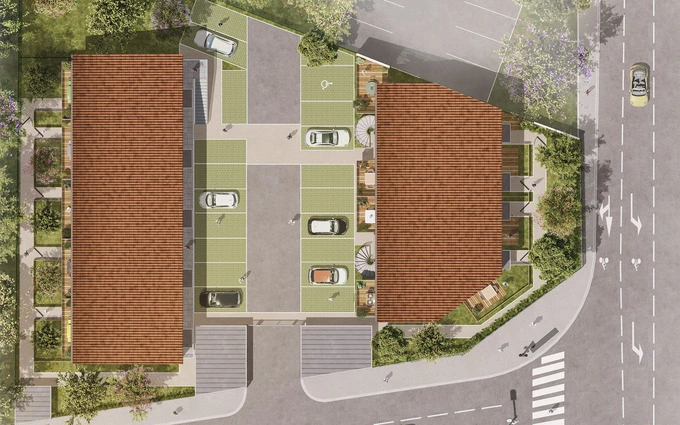 Programme immobilier neuf Jardins de brennus 2 à Toulouse