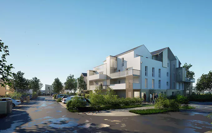 Programme immobilier neuf Montlouis-sur-Loire à 10 min du centre commercial Les Atlantes