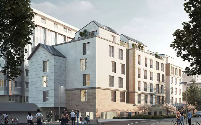 Programme immobilier neuf Orléans résidence étudiante proche tramway A Saint-Marceau à Orléans (45000)