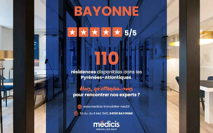 Programme immobilier neuf Bayonne quartier Saint-Etienne à Bayonne