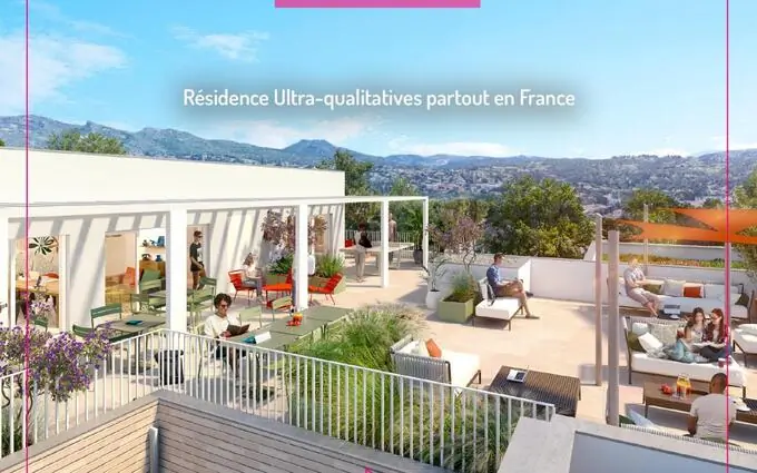 Programme immobilier neuf Résid'étud à Marseille 13ème