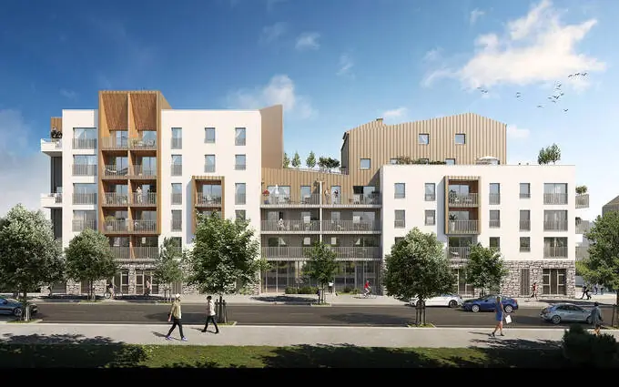 Programme immobilier neuf Cesson-Sévigné quartier dynamique à 10 min à pied du métro à Cesson-Sévigné