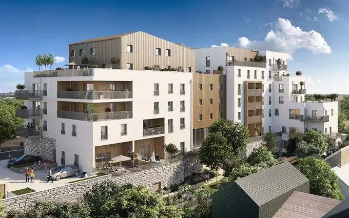 Programme immobilier neuf Cesson-Sévigné quartier dynamique à 10 min à pied du métro à Cesson-Sévigné