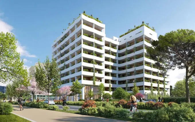 Programme immobilier neuf Montpellier quartier Nouvelle Mairie, proche tram et centre ville à Montpellier