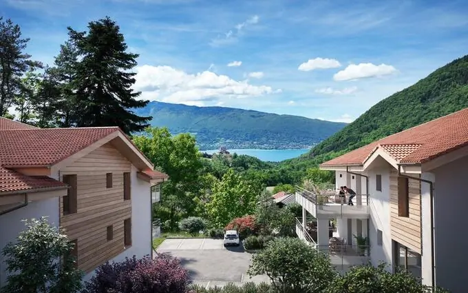 Programme immobilier neuf Cimes et Rivages à Bluffy (74290)