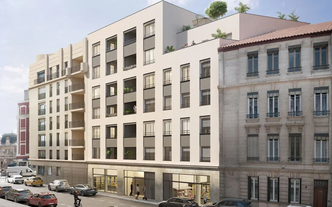 Programme immobilier neuf Lyon 7 à 100m du métro B Jean Macé à Lyon 7ème